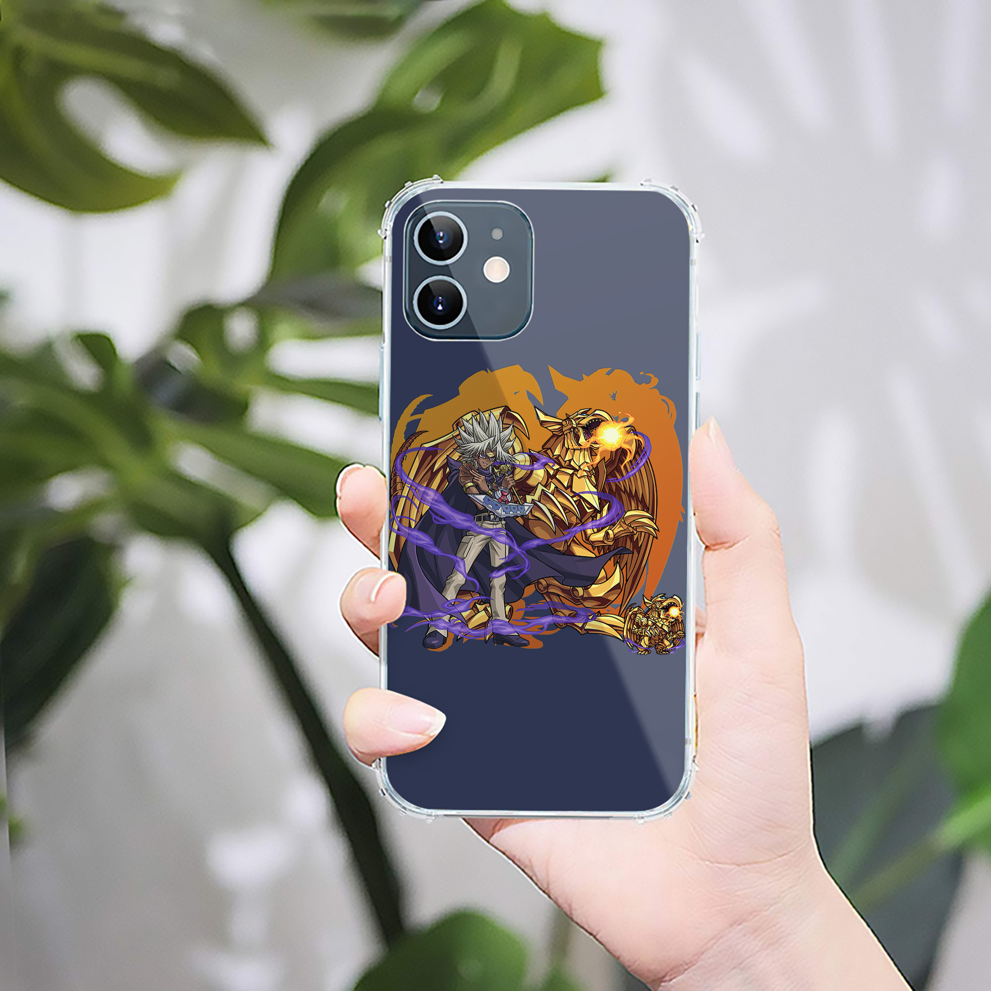 （画像用） 遊☆戯☆王 Yu-Gi-Oh! 【iPhone 12シリーズ対応】透明スマホケース（クリアソフトケース）